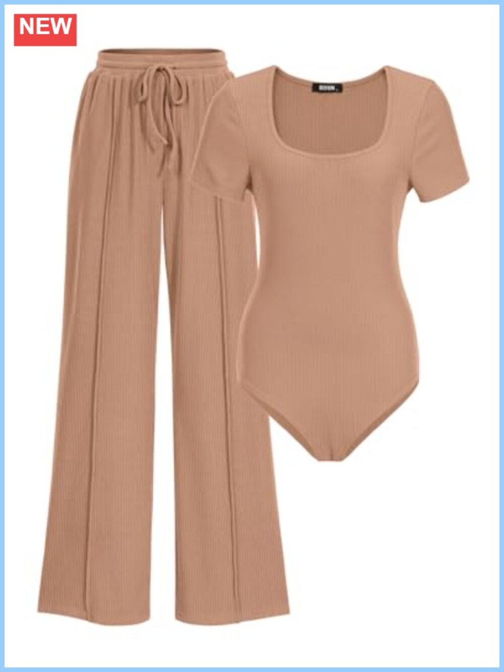 BTFBM Casual 2 Piece Sets For Women Summer 2026 95% Polyester 5% Elastane